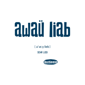 awäu liab - Motiv