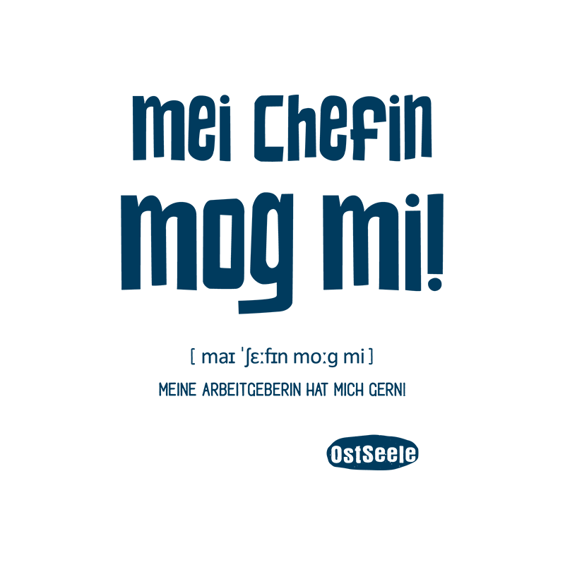 Mei chefin mog mi! - Motiv