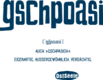 OstSeele-Gschpoasi